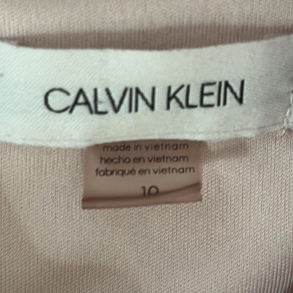 Calvin Klein Pink Shift Dress Sz 10 - Picture 7 of 10